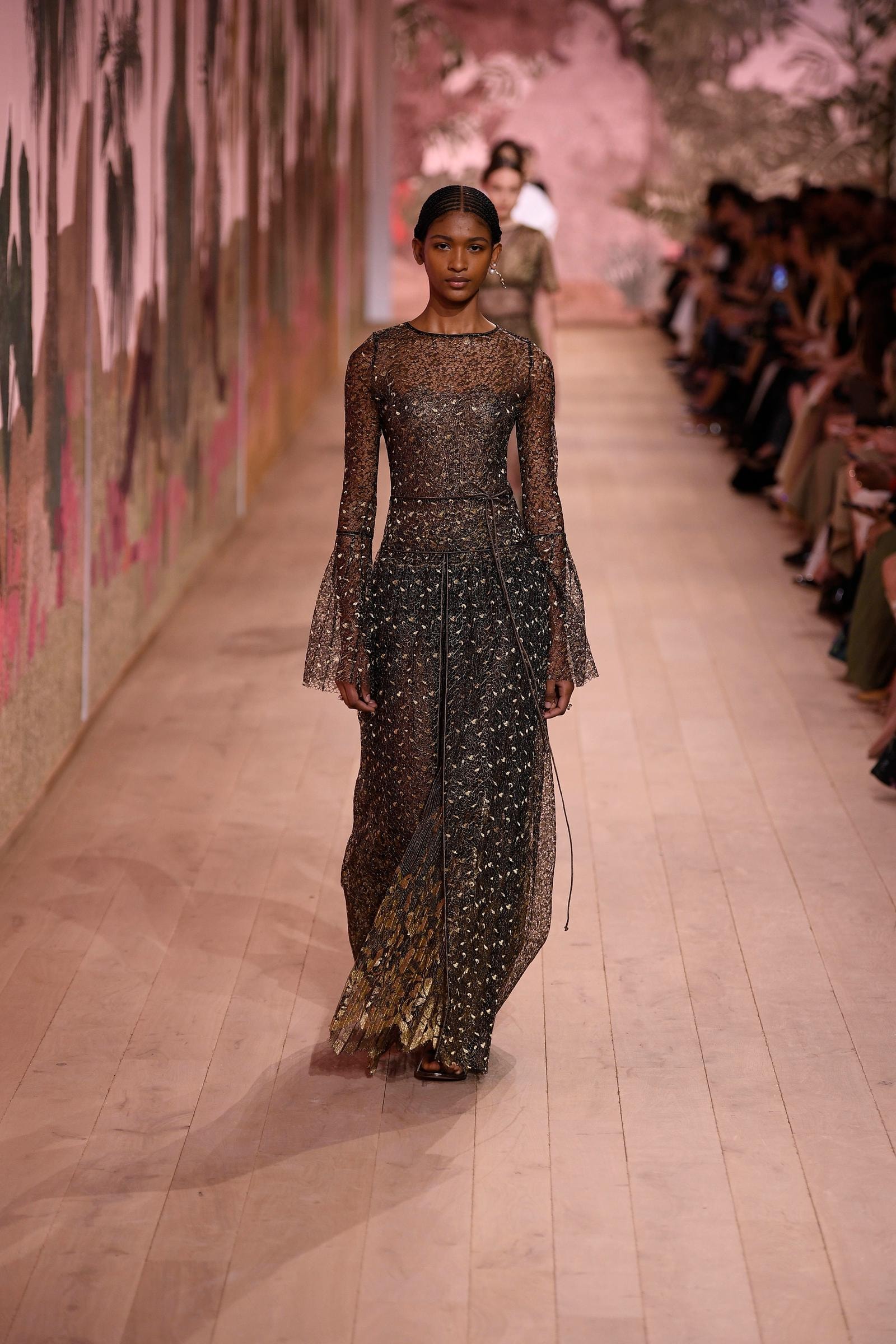 A Dior haute couture look (courtesy Dior)