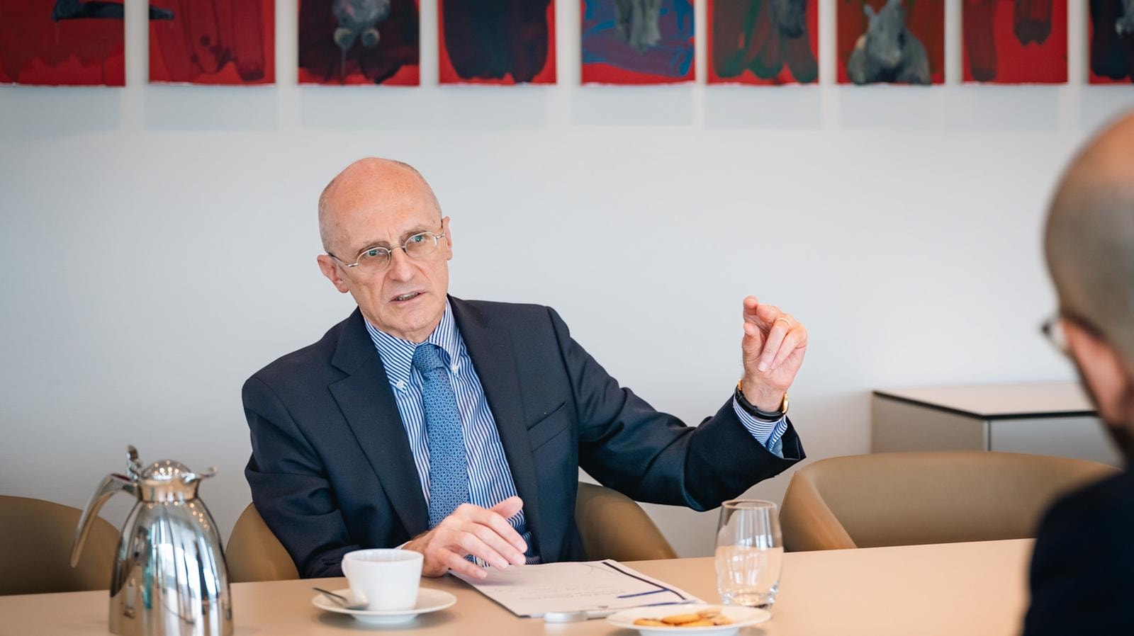 Andrea Enria nell'intervista con Milano Finanza