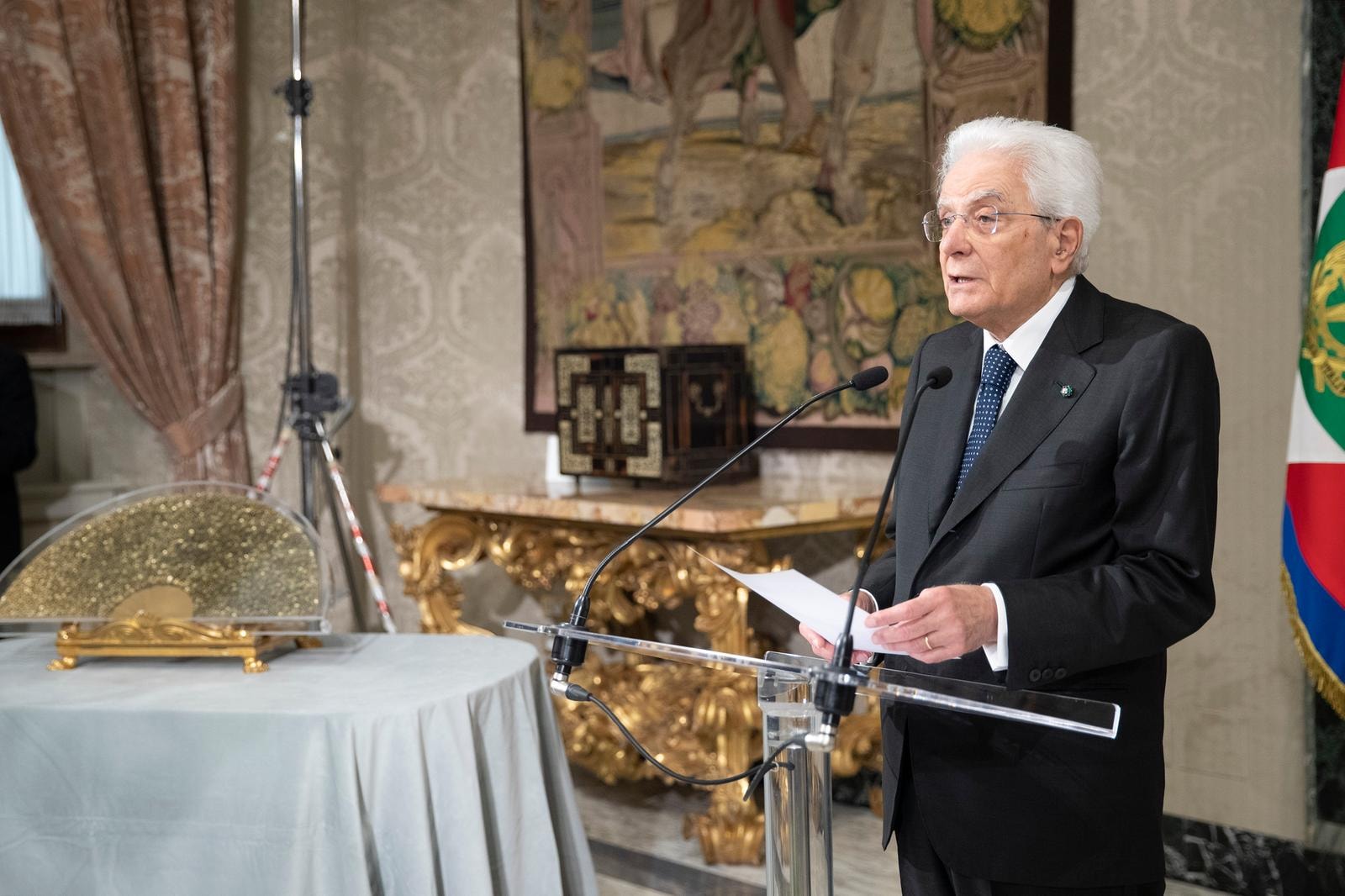 Il Presidente Sergio Mattarella