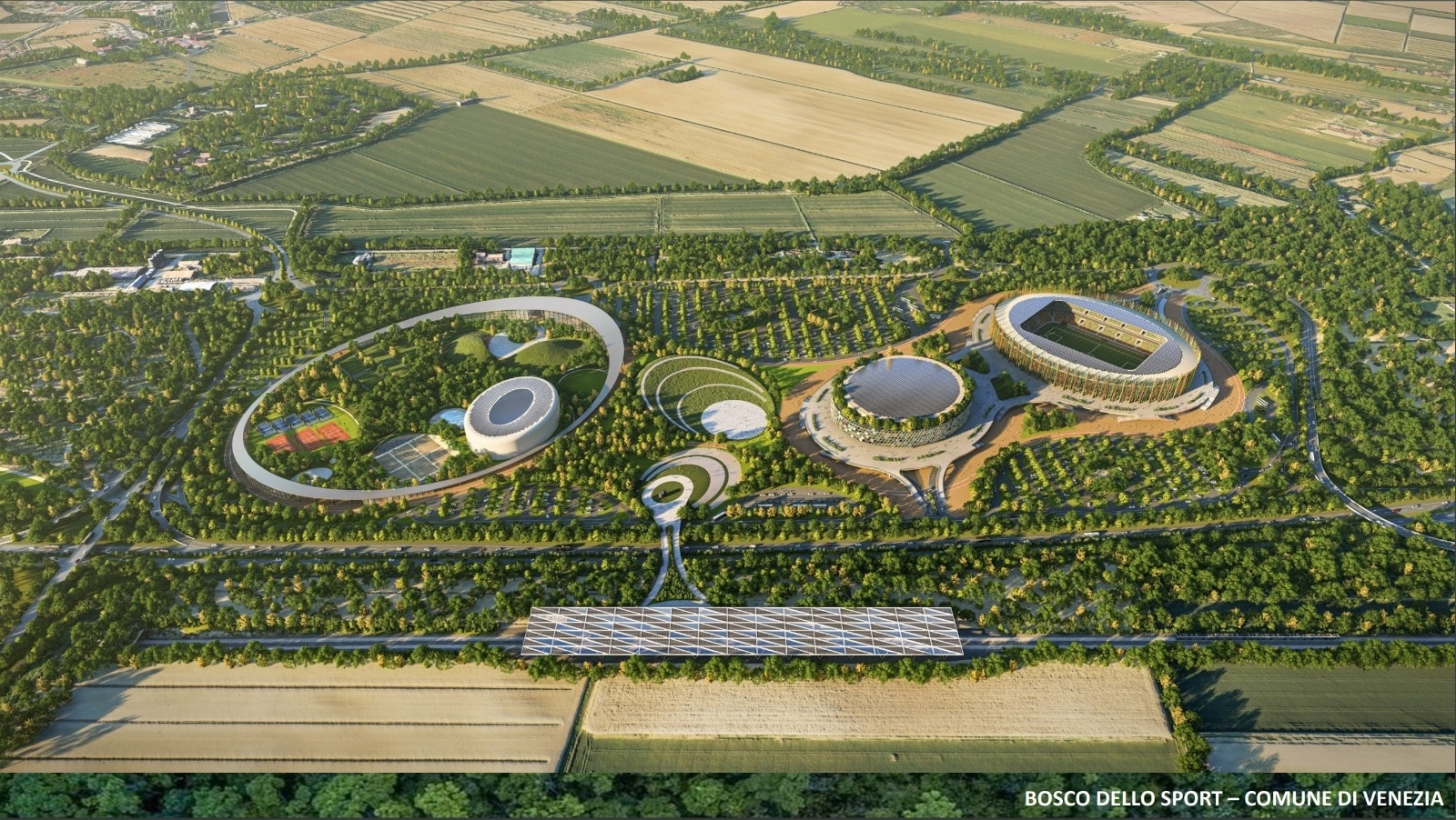 Cdp, finanziamento da 42 milioni per il Bosco dello Sport a Venezia