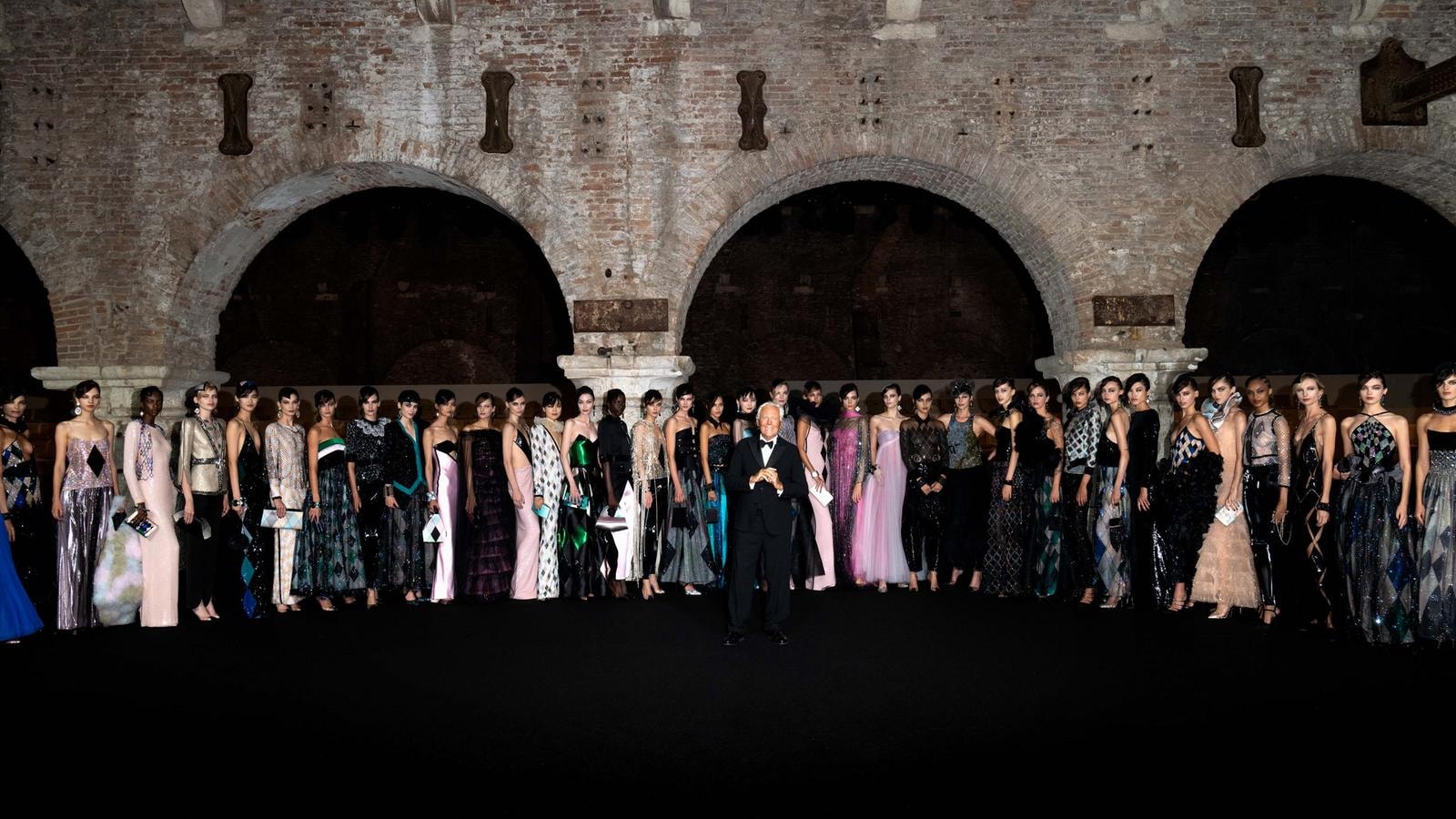 Giorgio Armani  in Venice (courtesy Giorgio Armani)