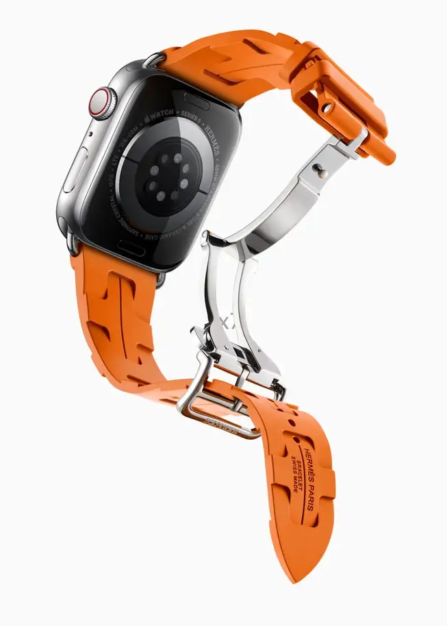 Lo smartwatch Apple Hermès Kilim series 9 (ph Apple official website)