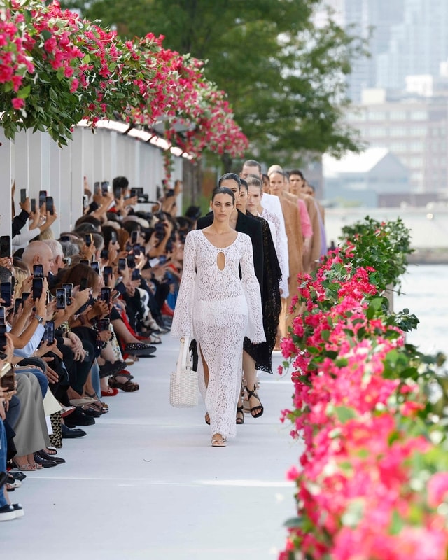 Michael Kors spring-summer 2024 fashion show finale