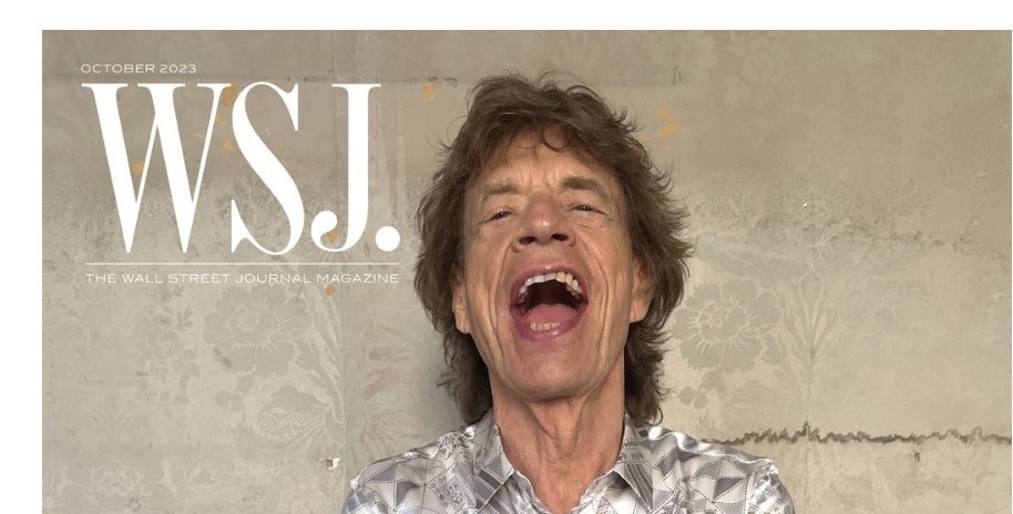 Jagger nella nuova copertina di WSJ.