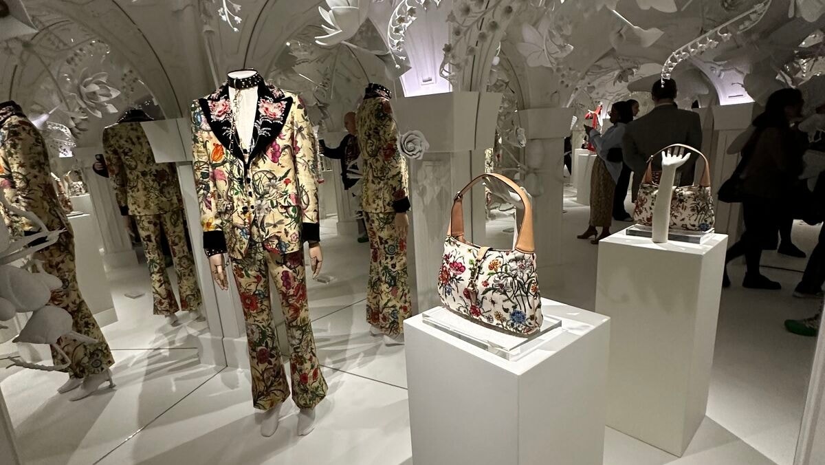La mostra Cosmos di Gucci a Londra (courtesy Gucci)