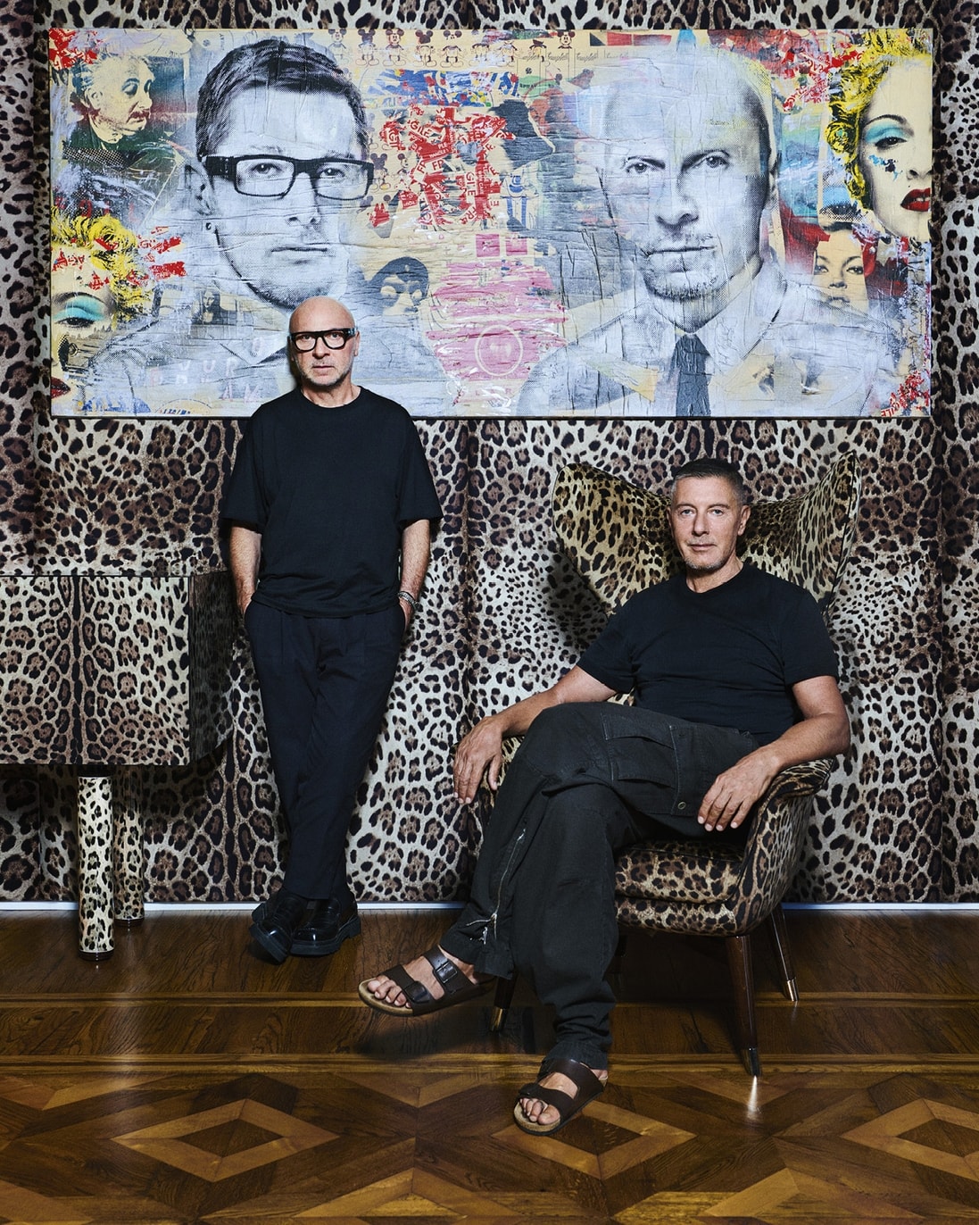 Domenico Dolce e Stefano Gabbana ritratti per la cover di MFL-Magazine For Living 62 (foto Max Cardelli)