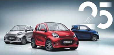 Smart festeggia i 25 anni