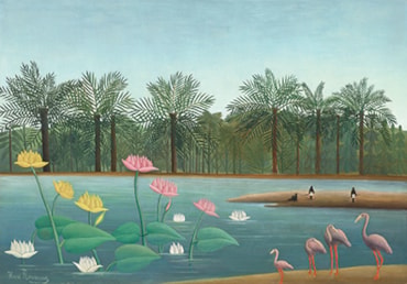 “Les Flamants” di Henri Rousseau è stato venduto all'asta da Christie's a New York per 43.535.000 dollari