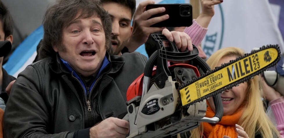 Javier Milei, presidente neoeletto dell'Argentina