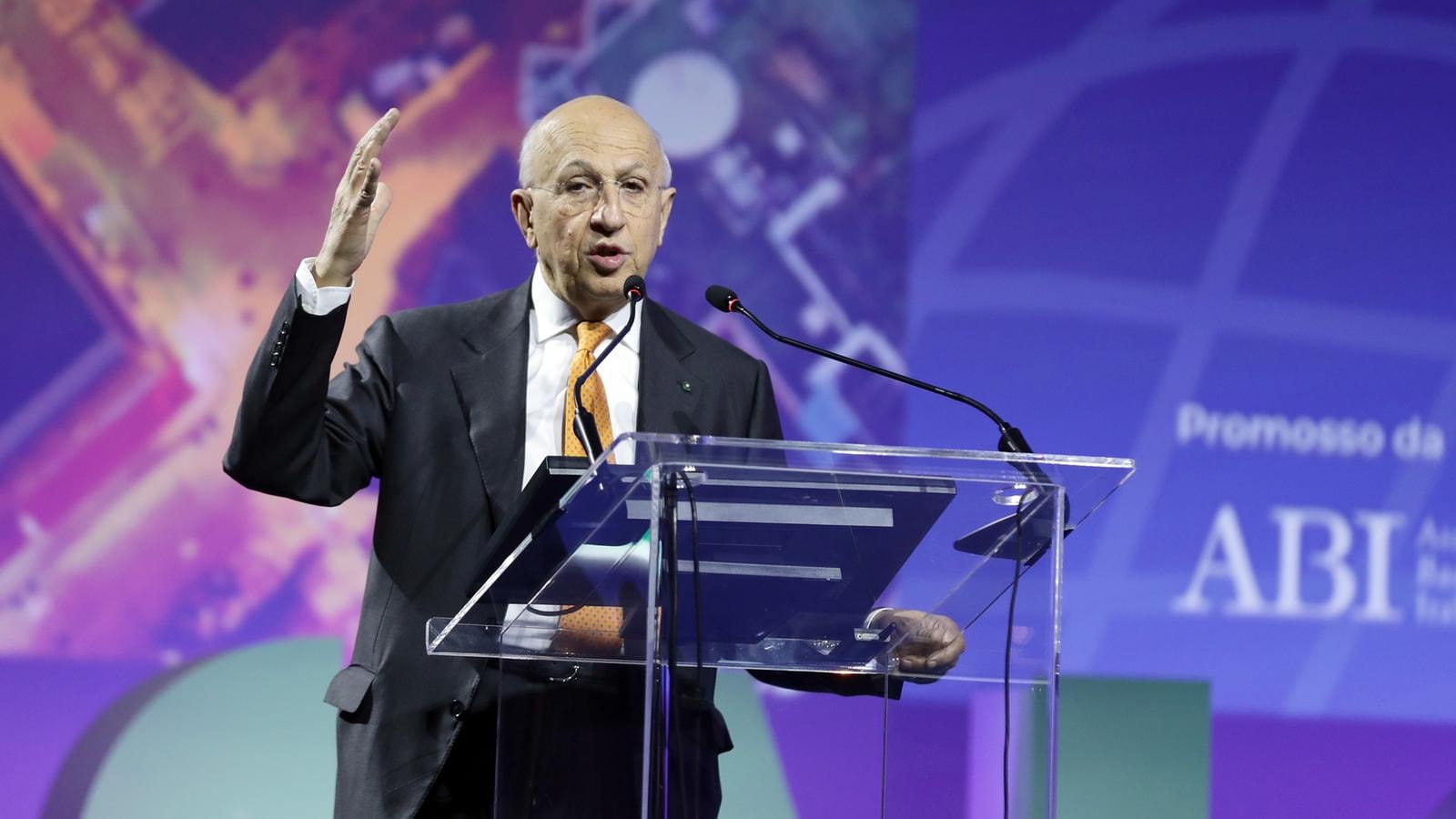 Antonio Patuelli, presidente Abi