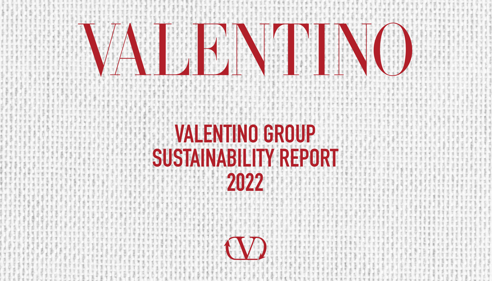 Il bilancio di sostenibilità 2022 di Valentino (courtesy Valentino)