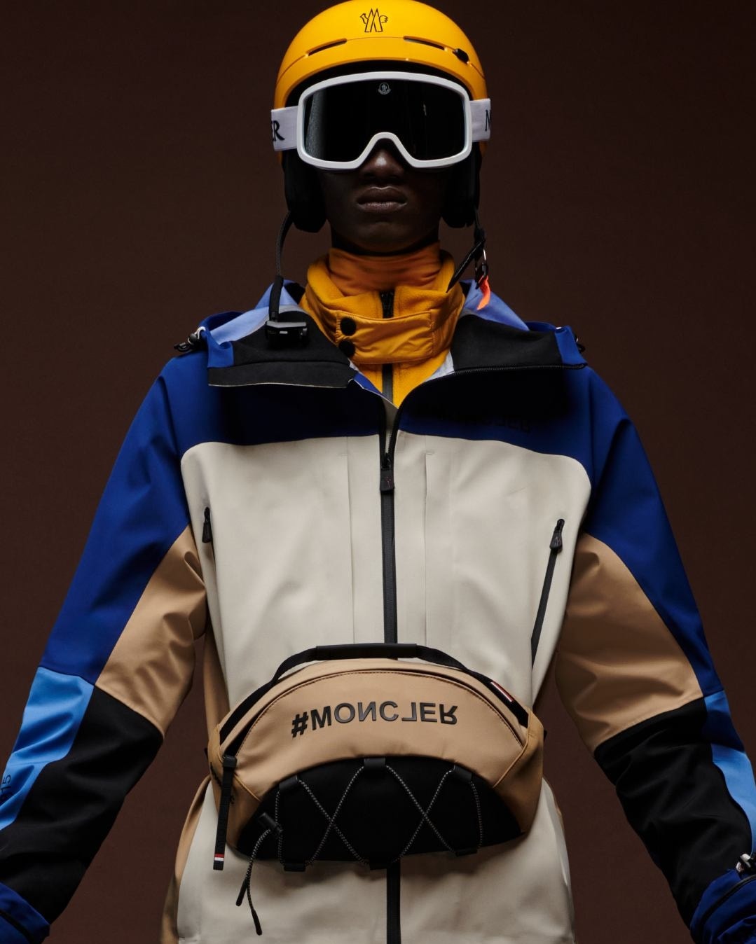 Un look Moncler Grenoble Fall-winter 2023 (courtesy Moncler)