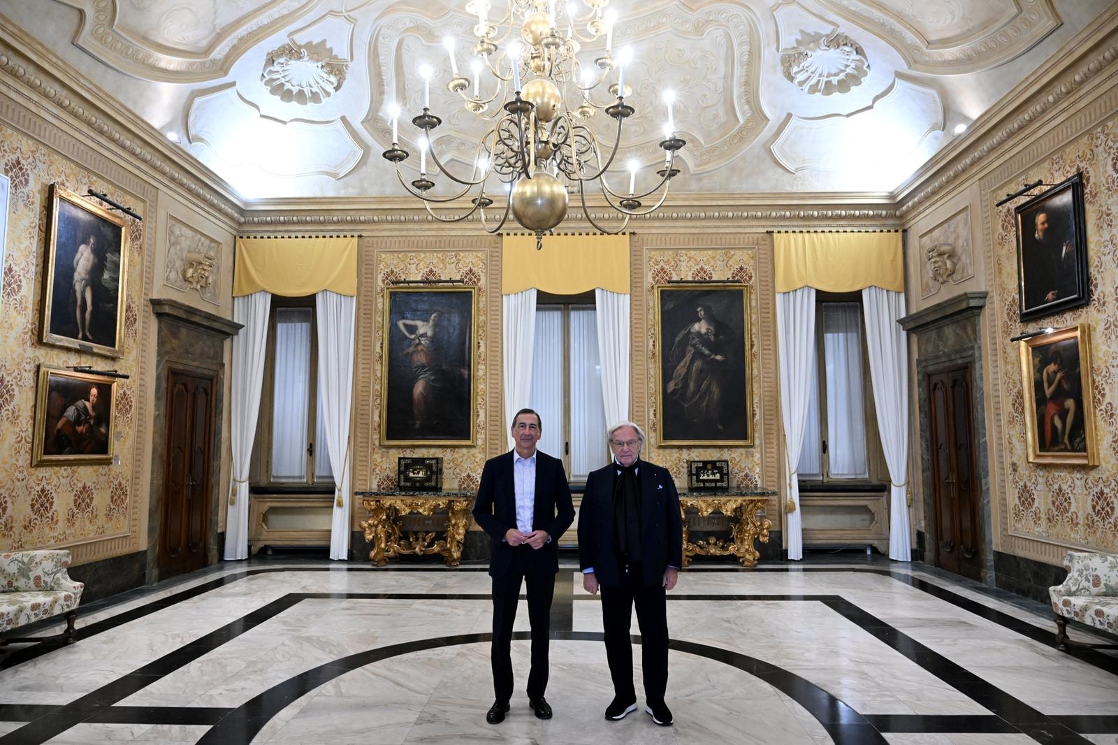 Beppe Sala e Diego Della Valle (courtesy Tod's)
