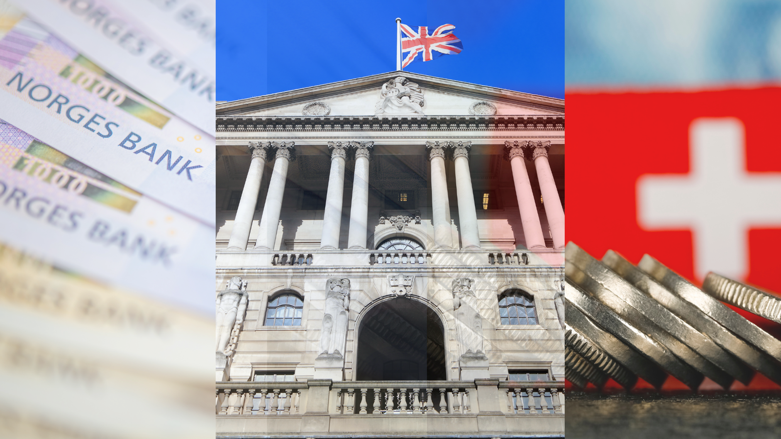 Banche centrali, Svizzera e Regno Unito seguono la Fed e lasciano i tassi fermi. In controtendenza la Norvegia li alza