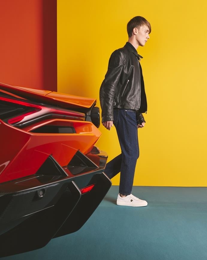 A shot of the Tod's capsule for Automobili Lamborghini (courtesy Tod's)
