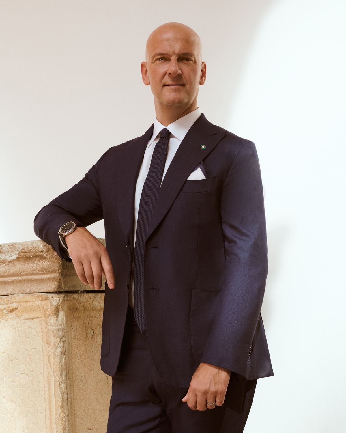 Giuseppe Santoni (ph Sam Wilson, courtesy Santoni)