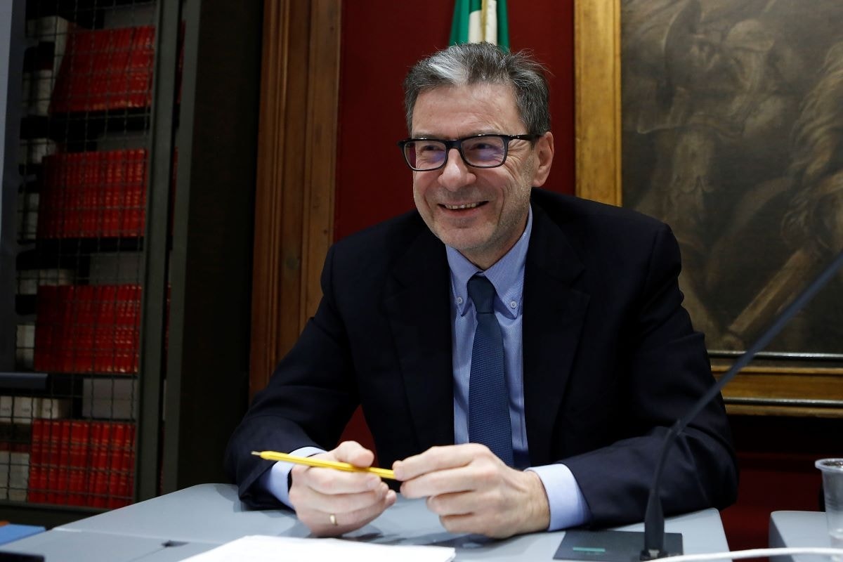 Giancarlo Giorgetti, ministro dell'Economia