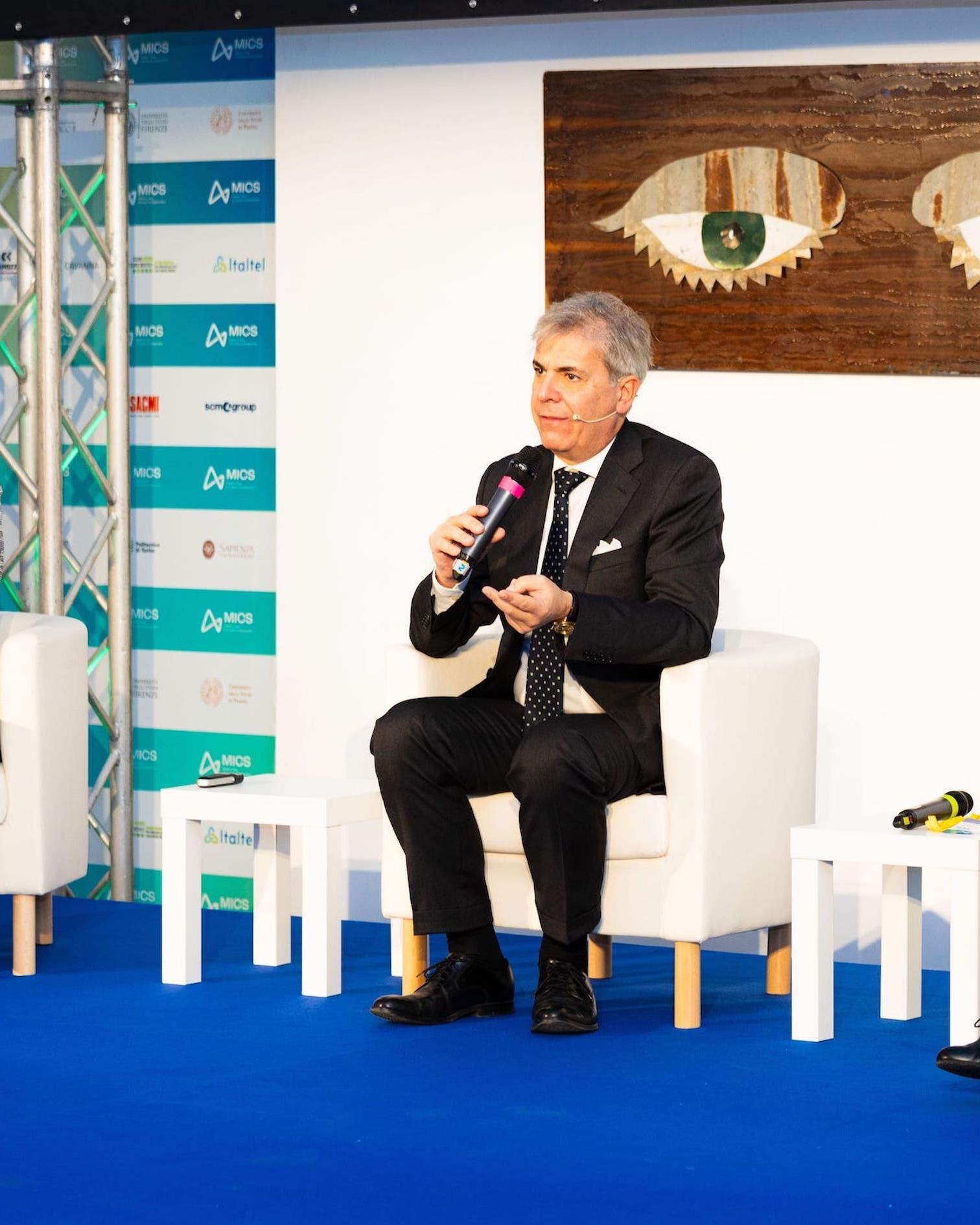 Da sinistra, Elisa Negri, coordinatrice scientifica Mics, Marco Taisch, presidente Mics e Bianca Maria Colosimo, presidente comitato tecnico scientifico Mics