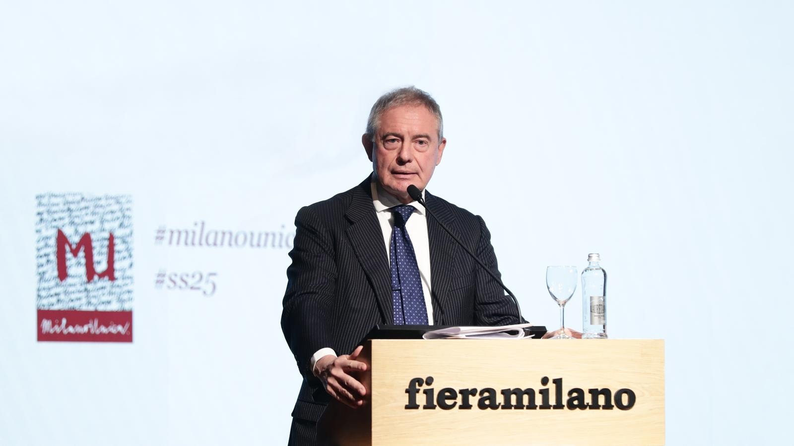 Il Ministro del Made in Italy, Adolfo Urso inaugura Milano unica (courtesy Milano unica)