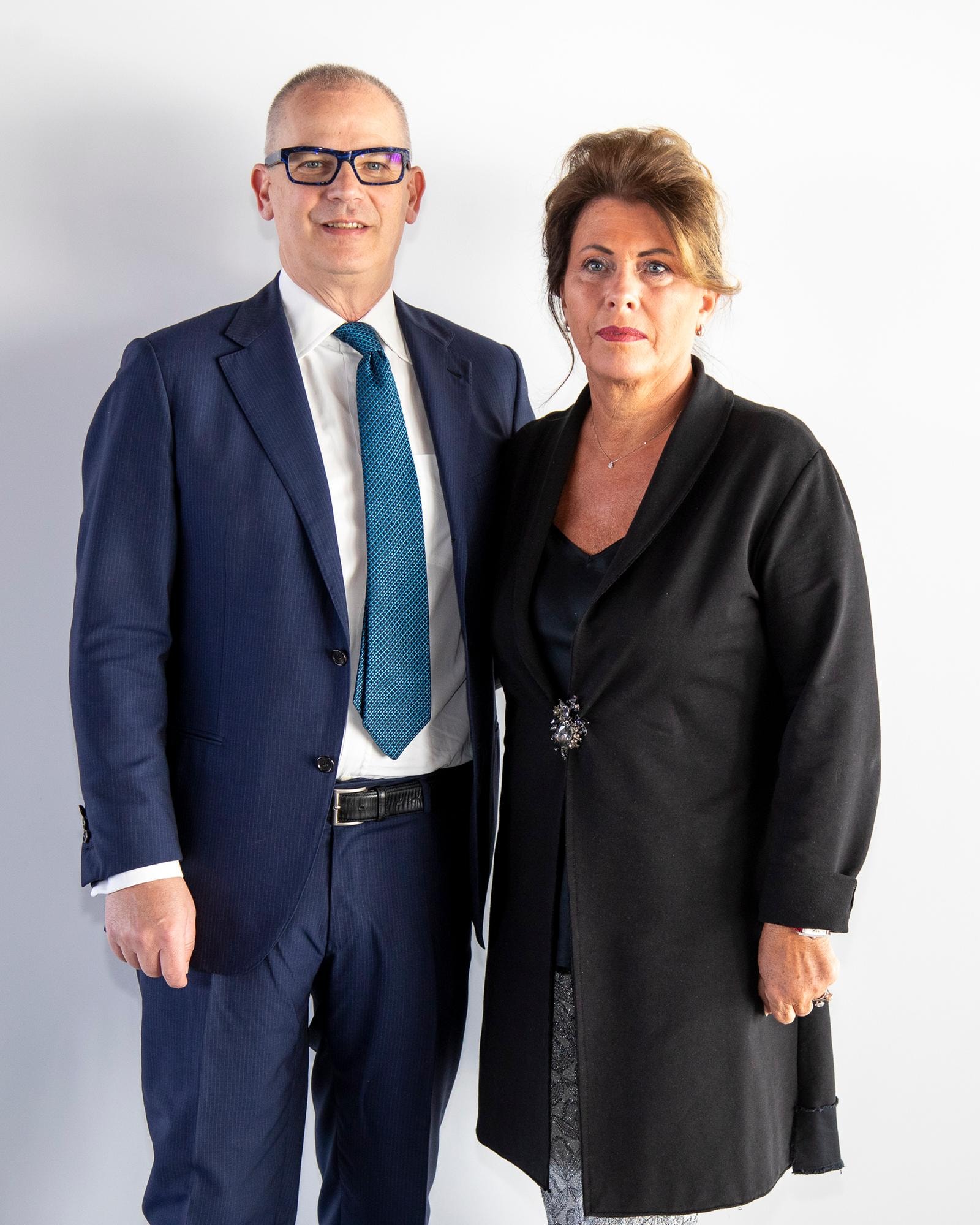 Il presidente di Mido, Giovanni Vitaloni e il presidente di Anfao, Lorraine Berton