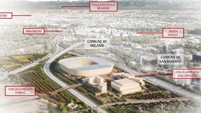 Stadio del Milan, firmato il rogito per San Donato. Finora il club ha investito circa 40 milioni