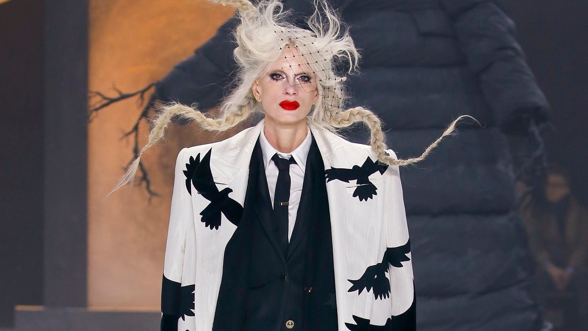 Un look Thom Browne fall-winter 2024/25 (courtesy Thom Browne)