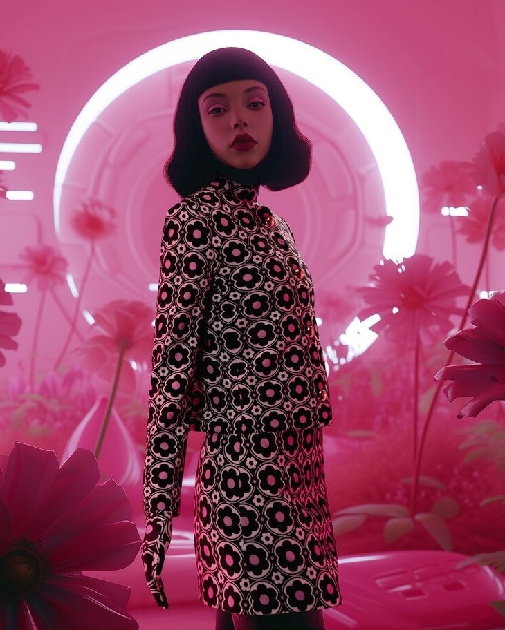 La collaborazione Max&co x Richard Quinn (courtesy Max&co)