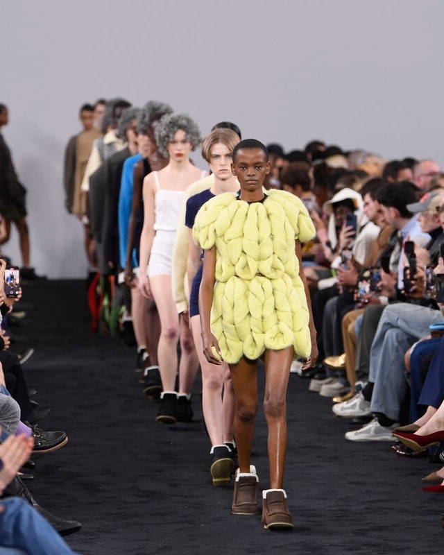 Un momento dello show di JW Anderson