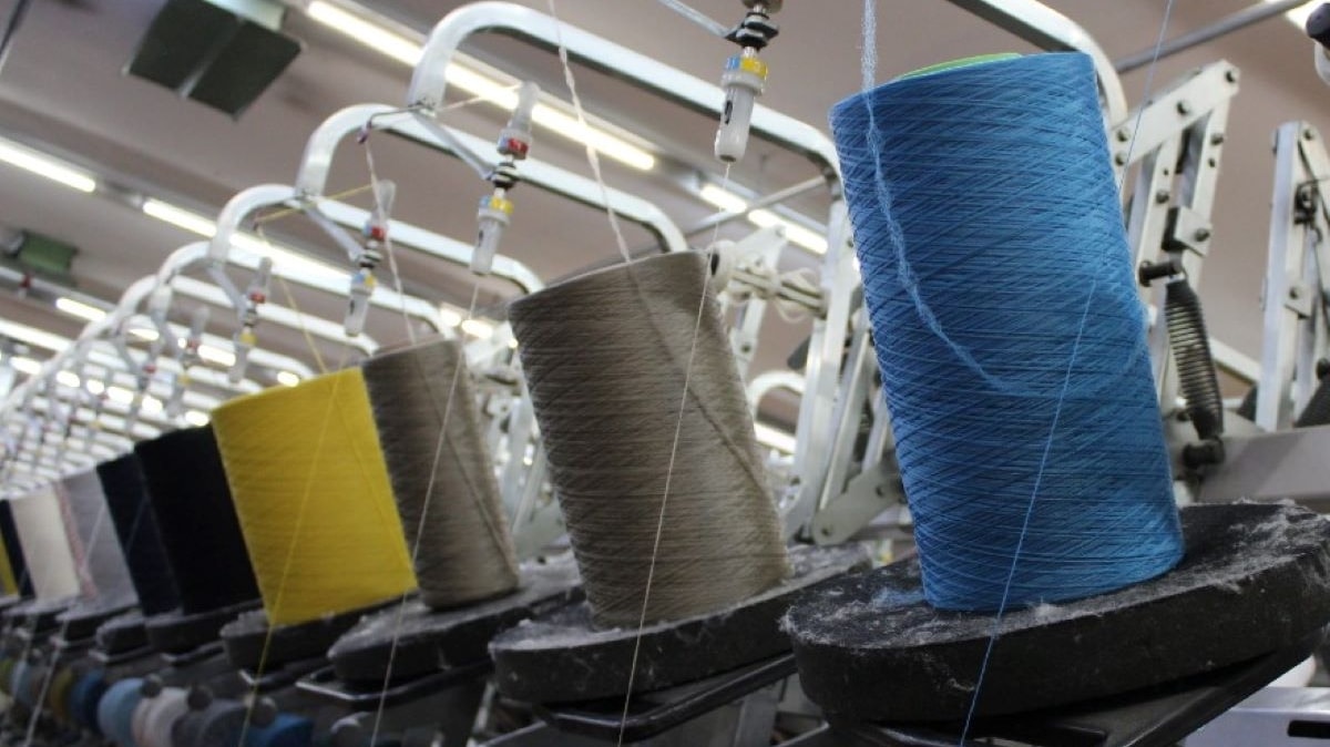La produzione di fibre tessili