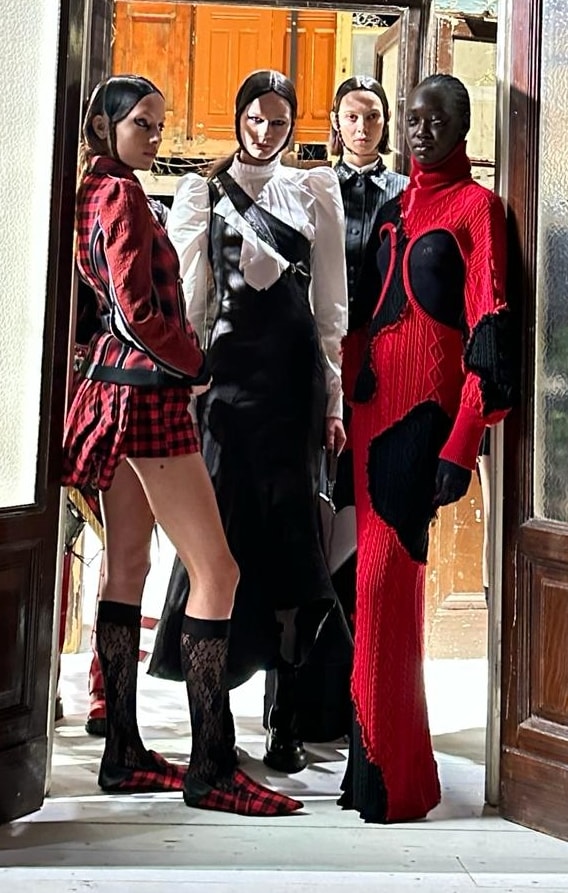 Un momento dello show di Antonio Marras