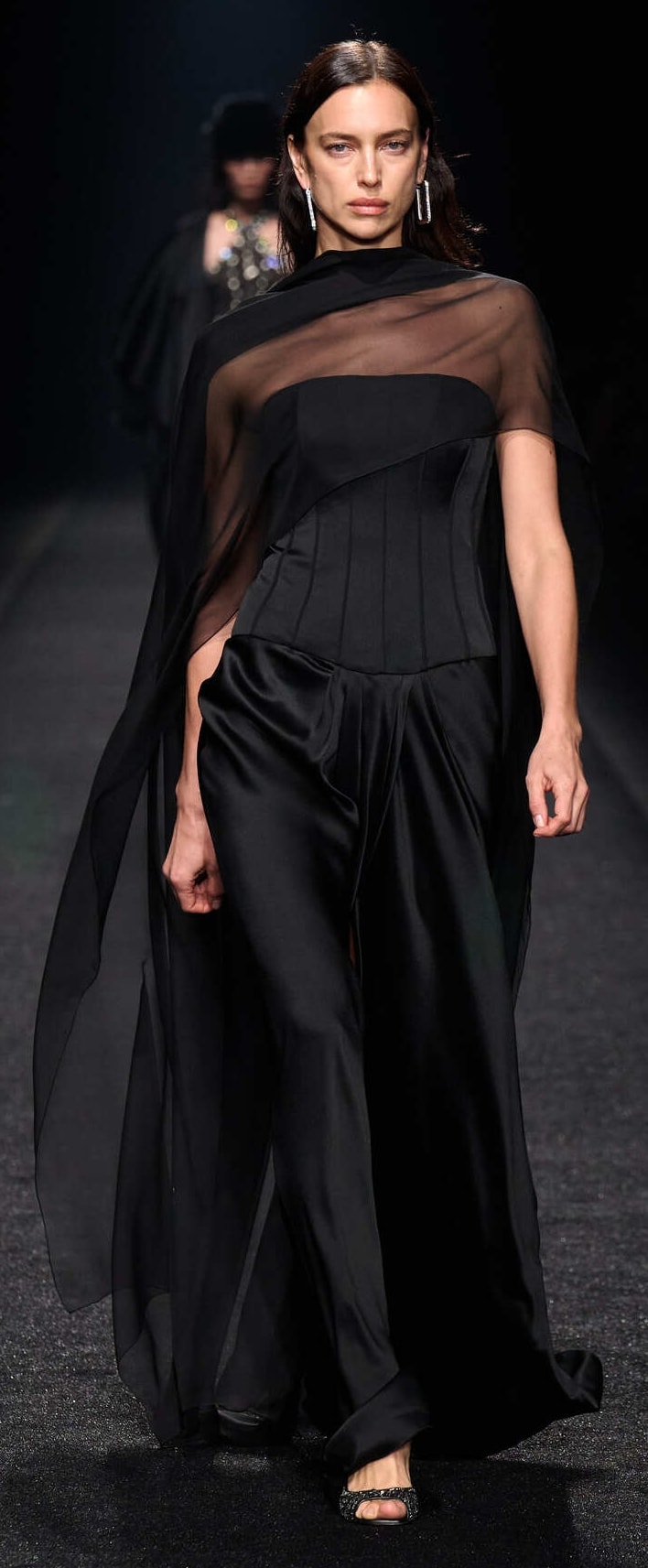 Un look Alberta Ferretti fall-winter 2024