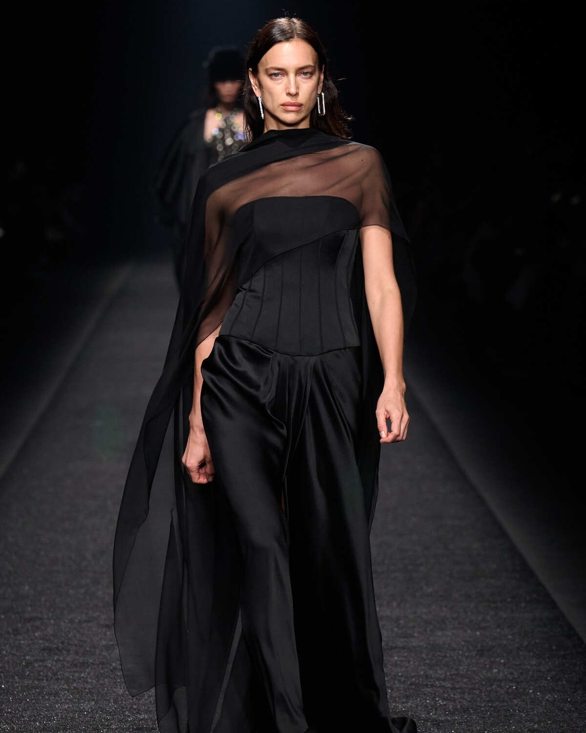 Un look Alberta Ferretti fall-winter 2024