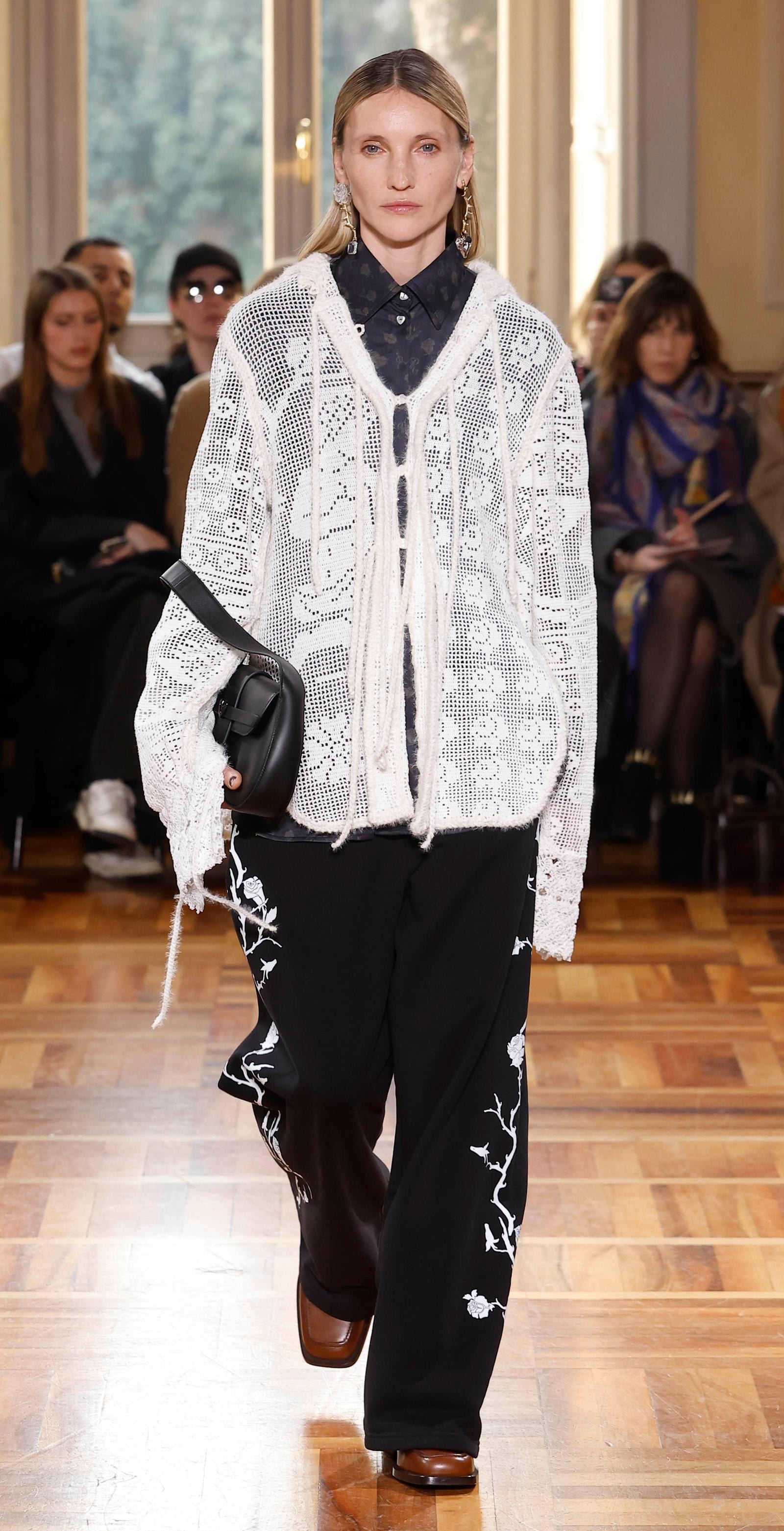 Un look fall-winter 2024/25 di Marco Rambaldi (courtesy Marco Rambaldi)