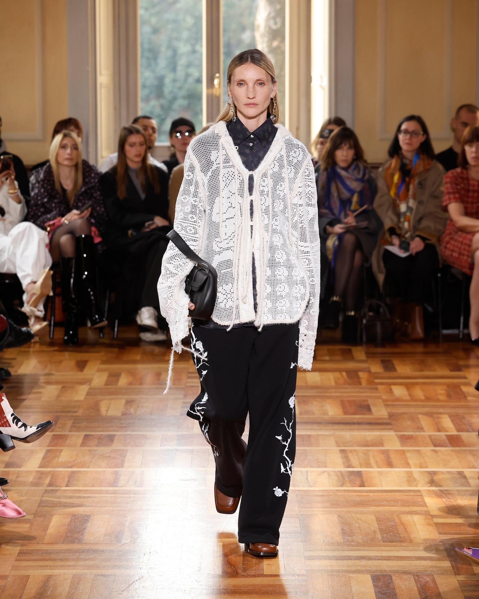Un look fall-winter 2024/25 di Marco Rambaldi (courtesy Marco Rambaldi)