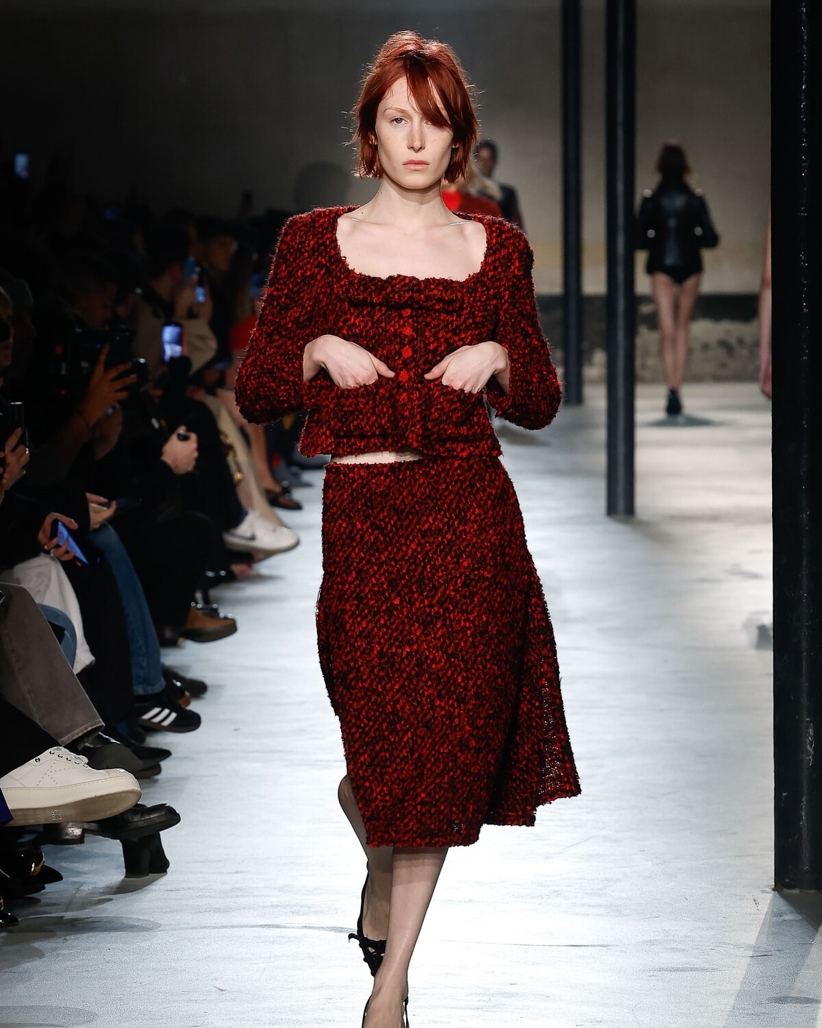 Un look fall-winter 2024/25 di N°21(courtesy N°21)