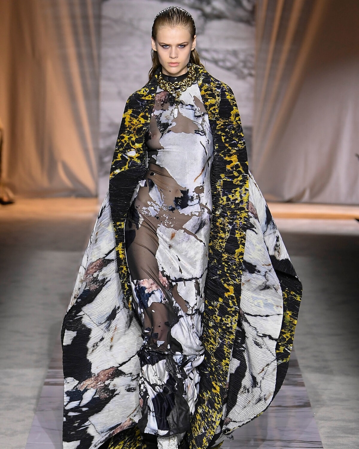 Un look Roberto Cavalli fall-winter 2024