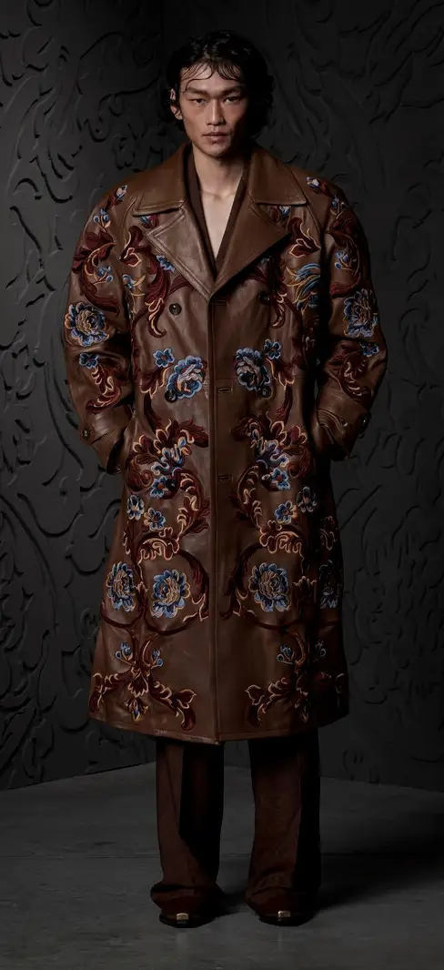 Un look Etro fall-winter 2024 (courtesy Etro)