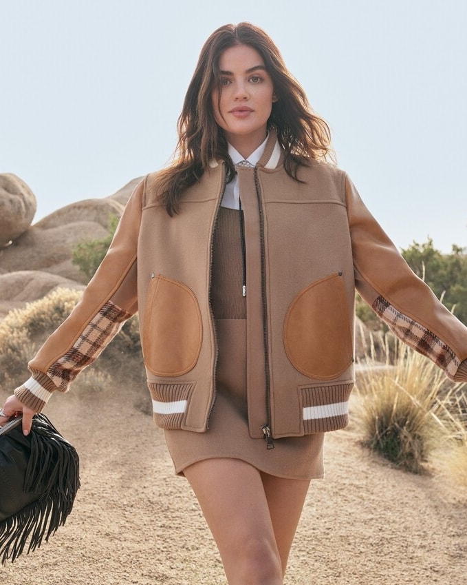 Lucy Hale x Weekend Max Mara (courtesy Max Mara)