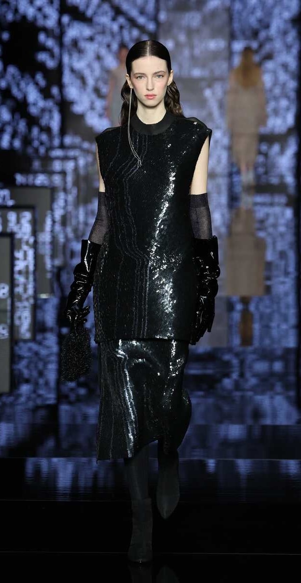 Un look Anteprima fall-winter 2024 (courtesy Anteprima)