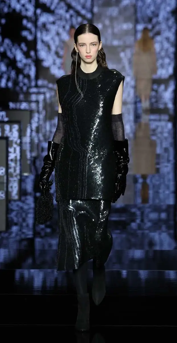 Un look Anteprima fall-winter 2024 (courtesy Anteprima)