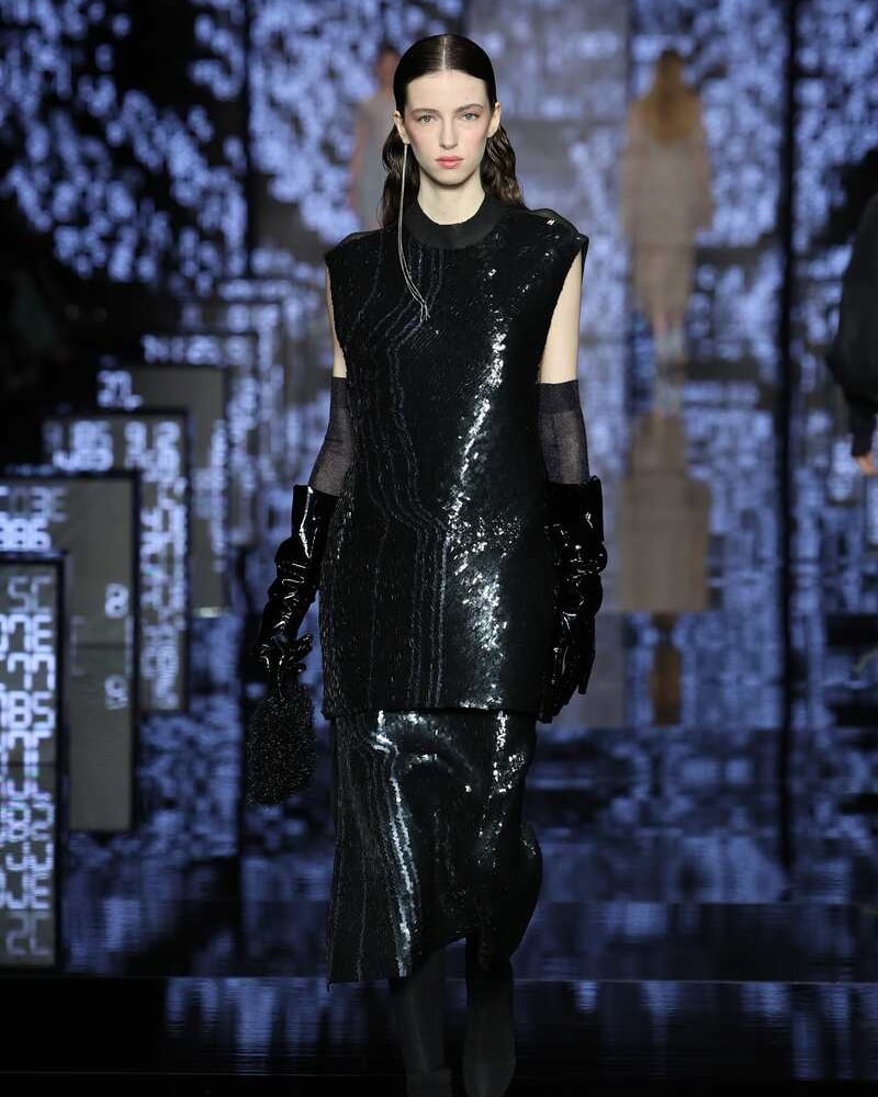 Un look Anteprima fall-winter 2024 (courtesy Anteprima)