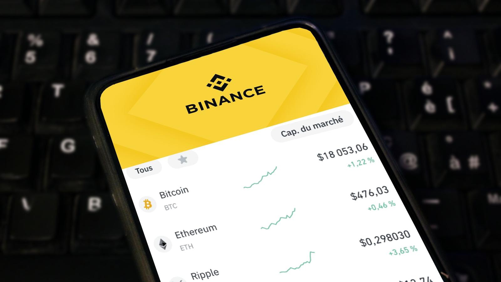 L'app di Binance