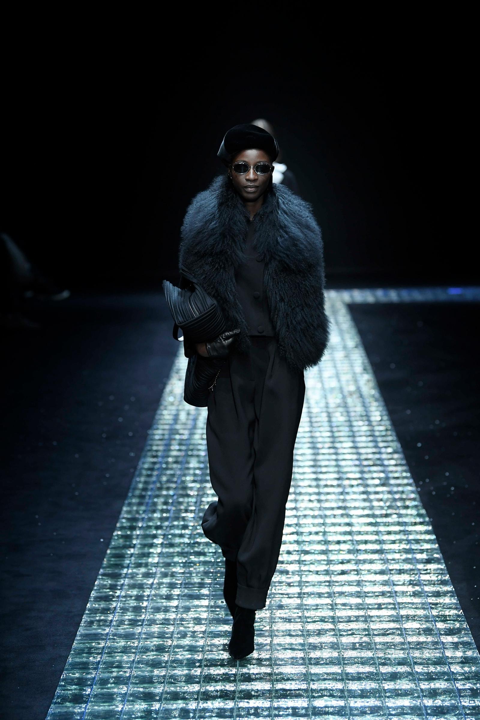 Un look Emporio Armani fall-winter 2024