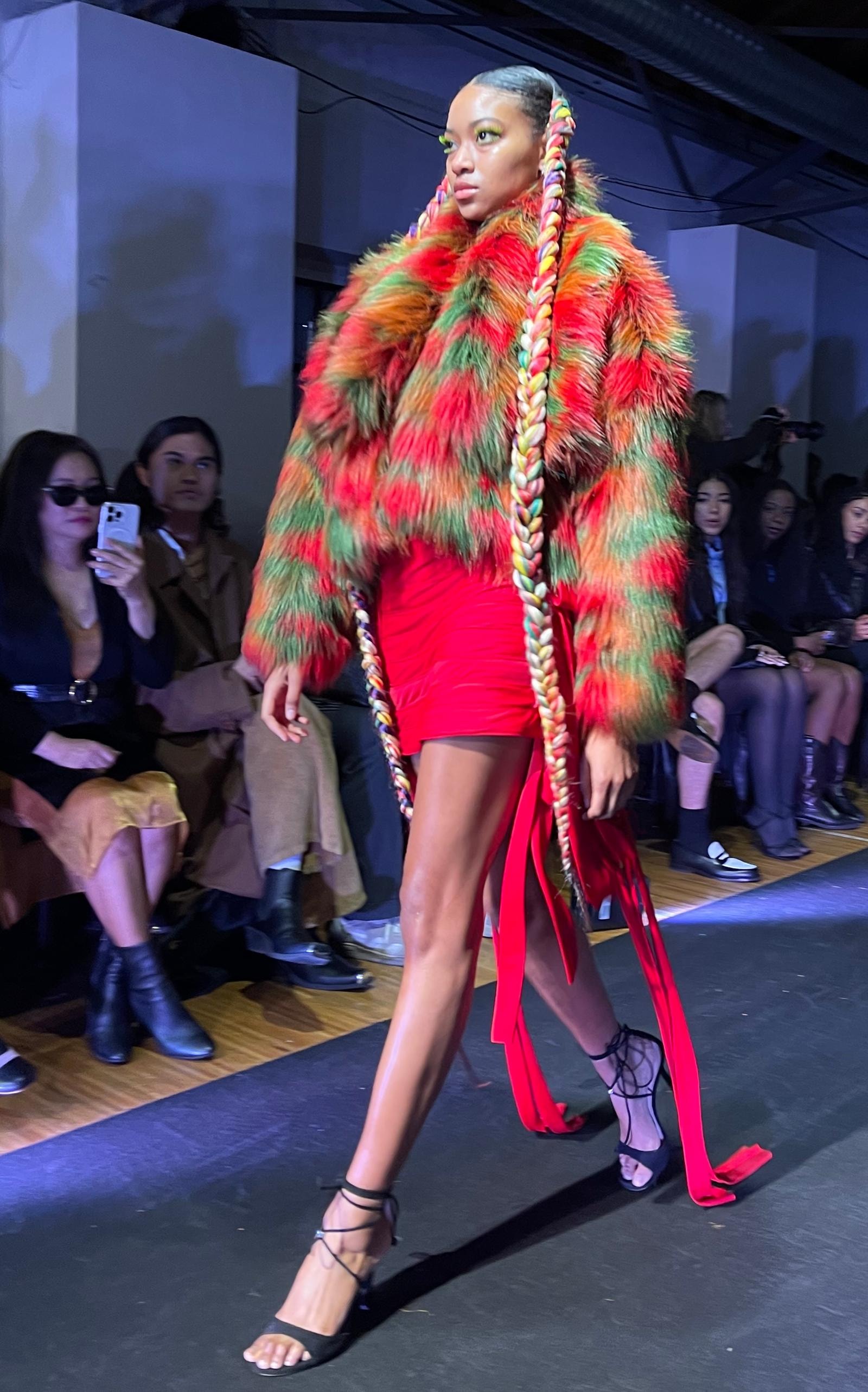 Un look fall-winter 2024/25 (courtesy Sagaboi)