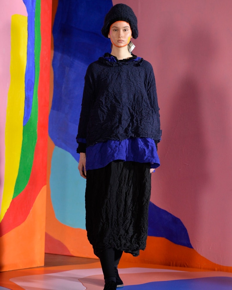 Un look Daniela Gregis autunno-inverno 2024/25 (courtesy Daniela Gregis)