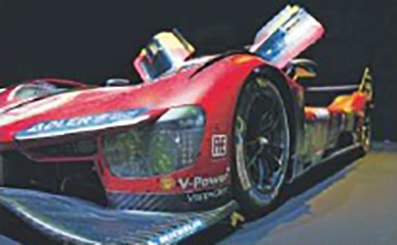 La Ferrari 499P vincitrice a Le Mans
