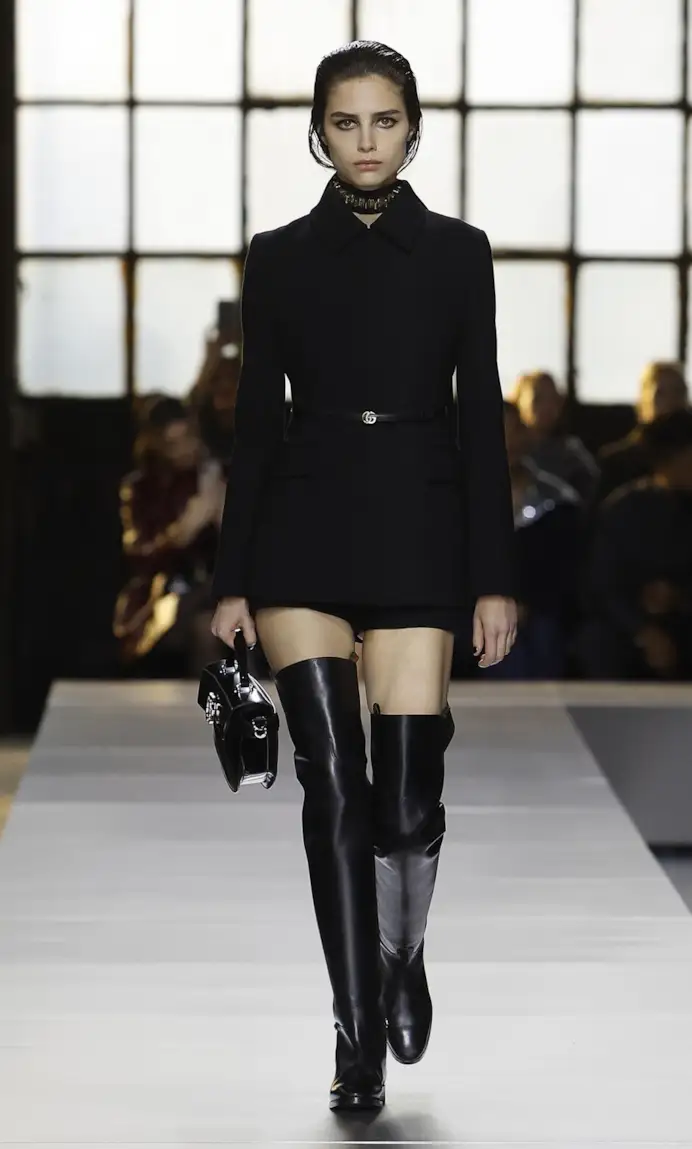 Un look Gucci autunno-inverno 2024/25