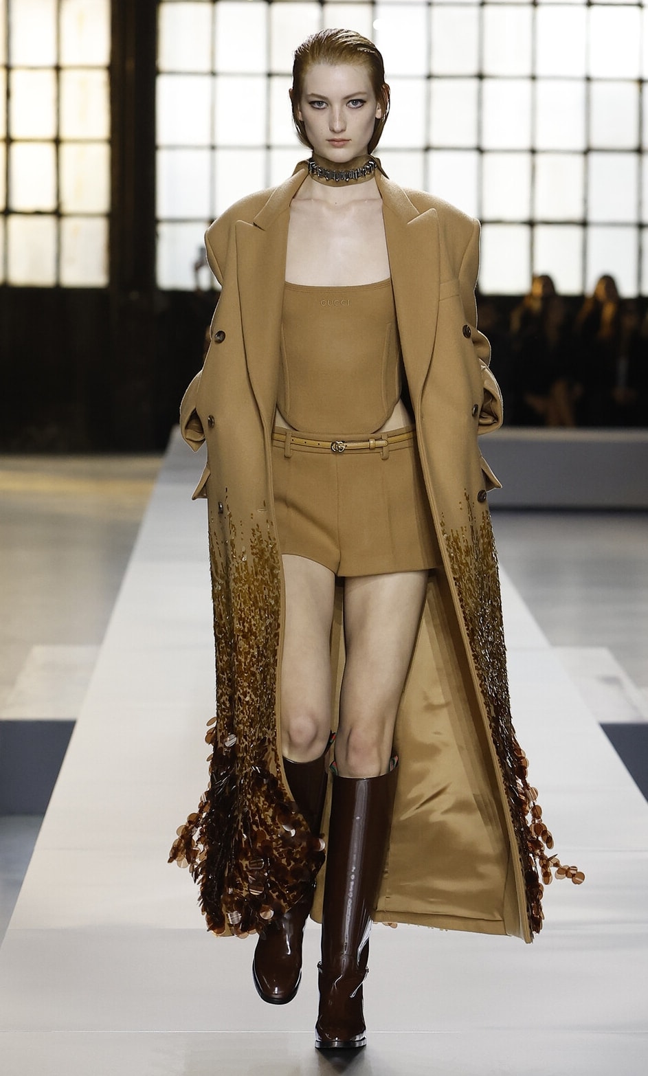 Un look Gucci autunno-inverno 2024/25