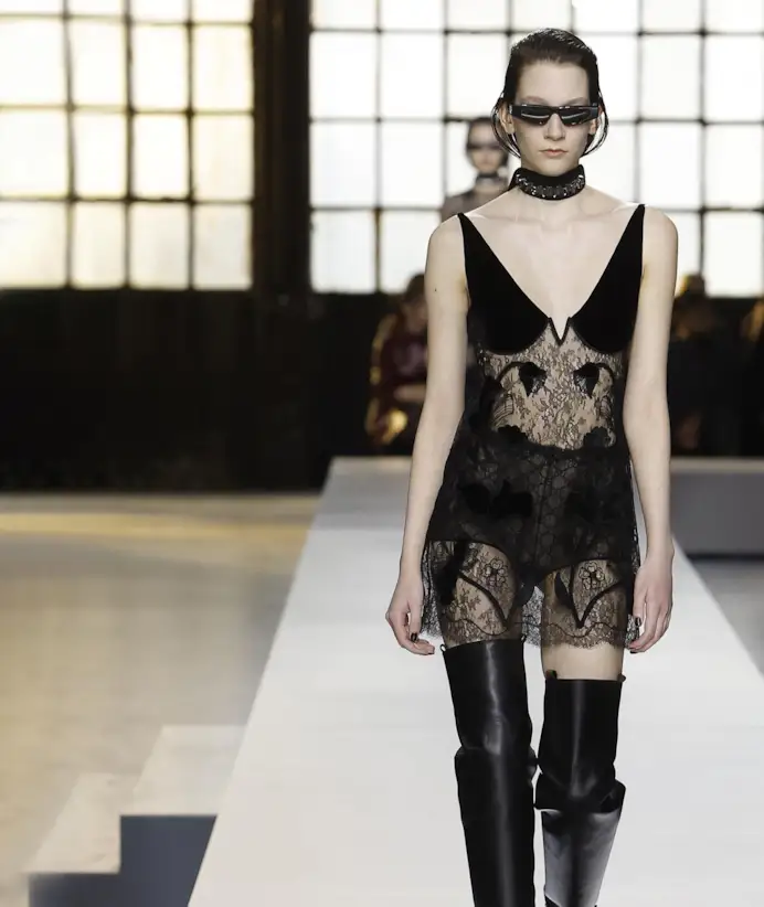 Un look Gucci autunno-inverno 2024/25