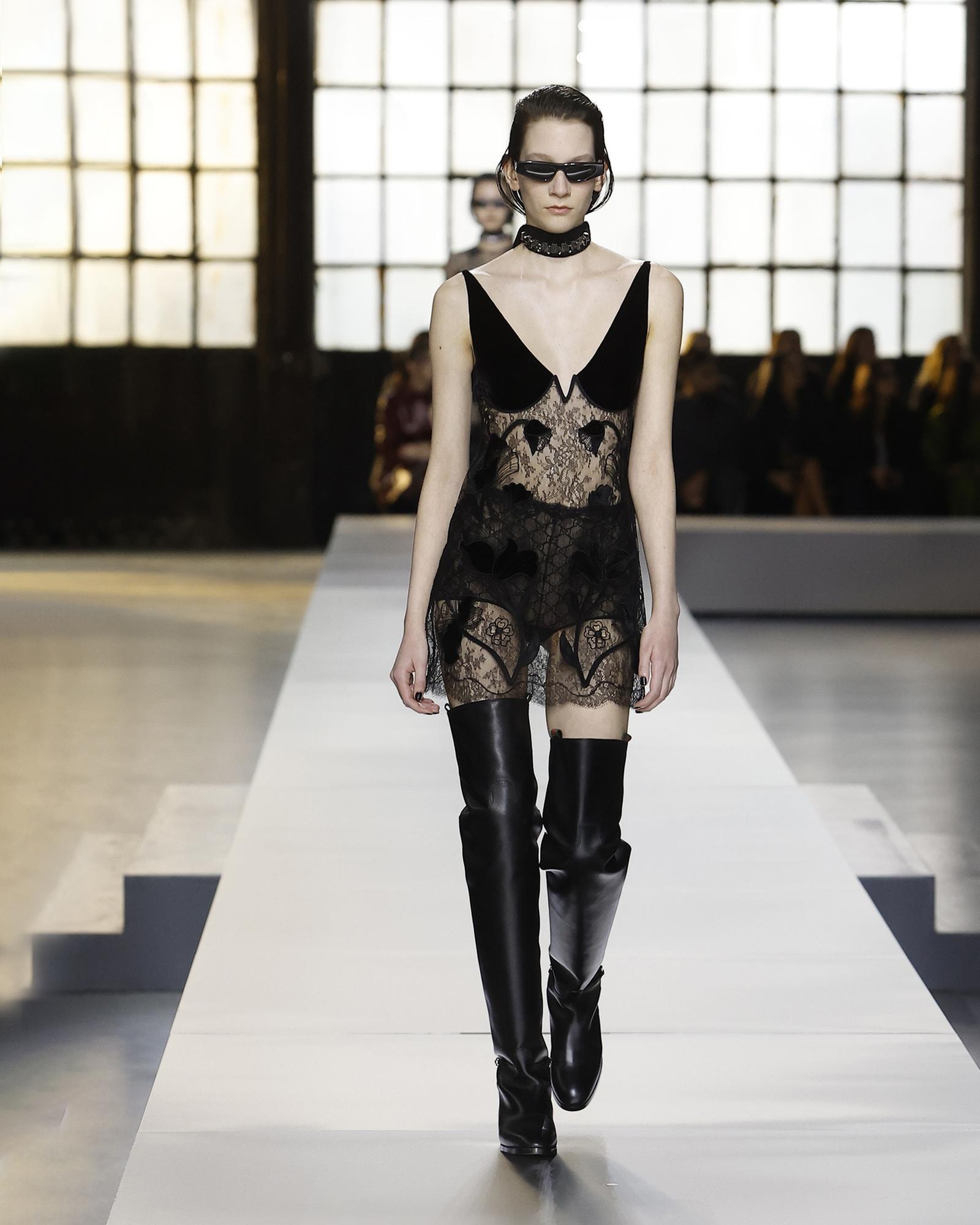 Un look Gucci autunno-inverno 2024/25